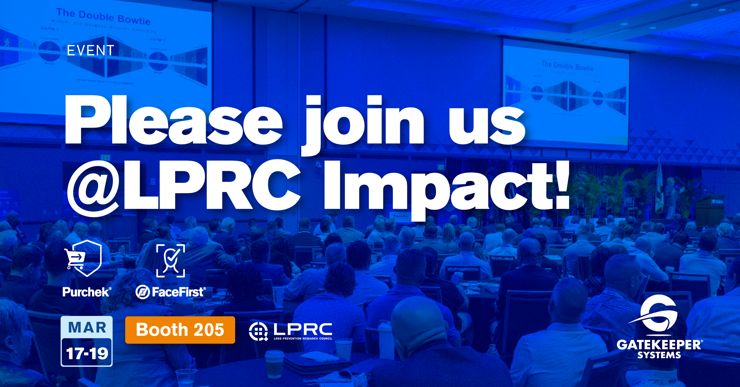 Meet Gatekeeper Systems' Purchek® & FaceFirst® at LPRC IMPACT