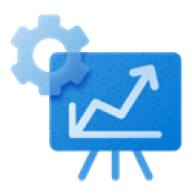 Chart icon.