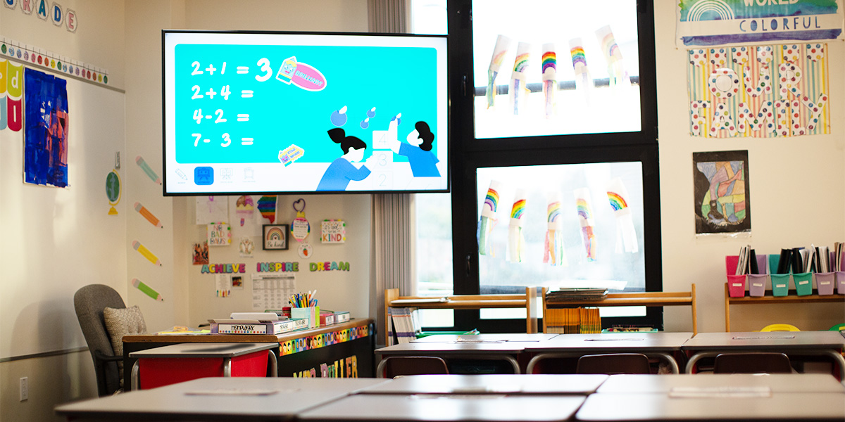 School classroom visual