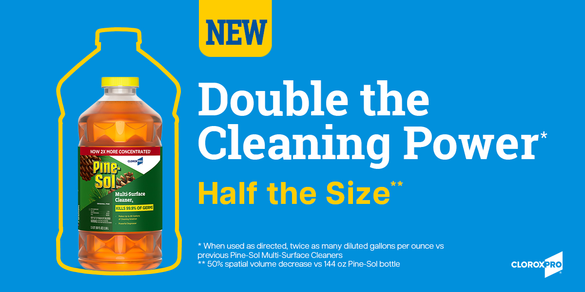 Double the Cleaning Power, Half the Size