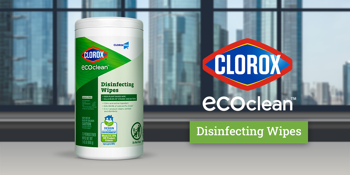 Clorox EcoClean Disinfecting Wipes