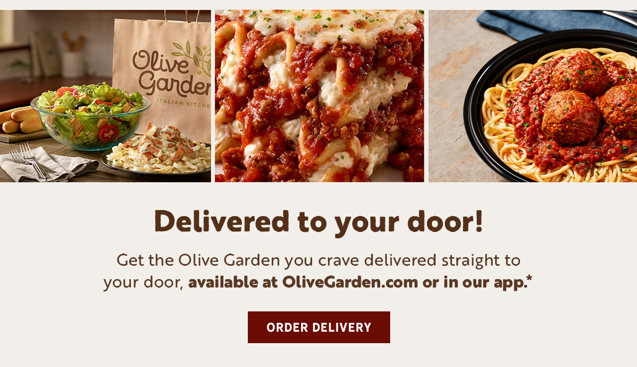 Delivered to your door!