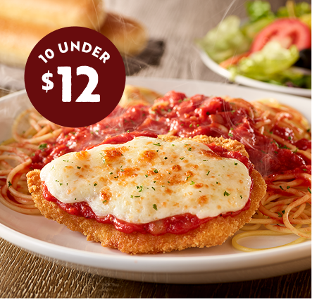 Olive Garden 10 under $12 deal