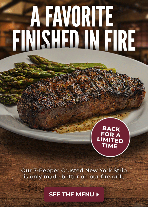 This fire-grilled favorite is back for a limited time.