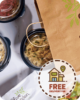 Olive Garden summer delivery promo - free delivery with code OGDELIVERS.