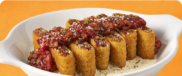 Image of Olive Garden's crispy Lasagna Fritta.