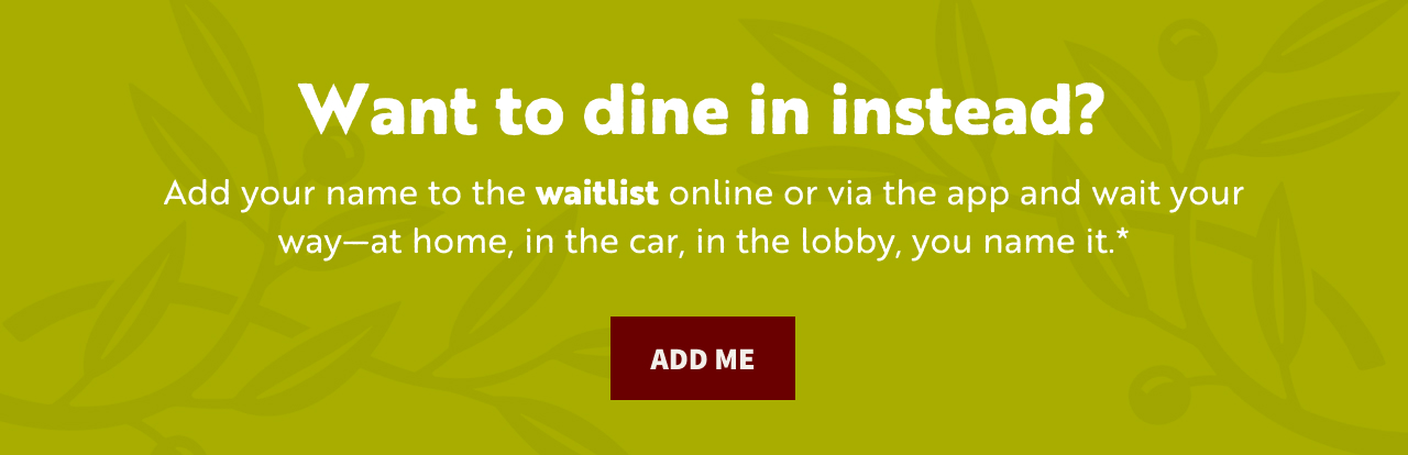 Add Me To the Waitlist