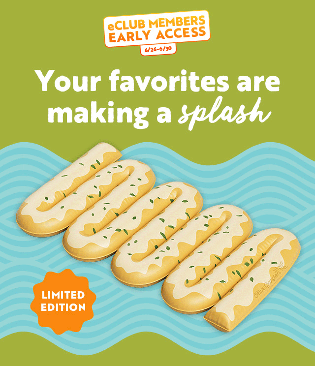 eClub members early access - Your favorites are making a splash.