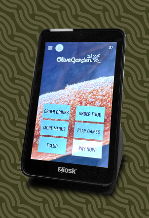 Olive Garden lunch with convenient table-side payment.