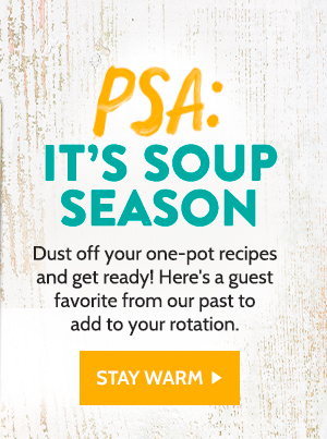 PSA: It's soup season.