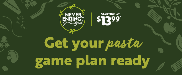 Get your pasta game plan ready