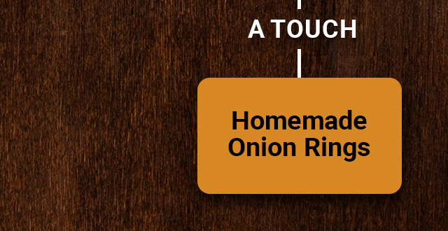 Homemade Onion Rings