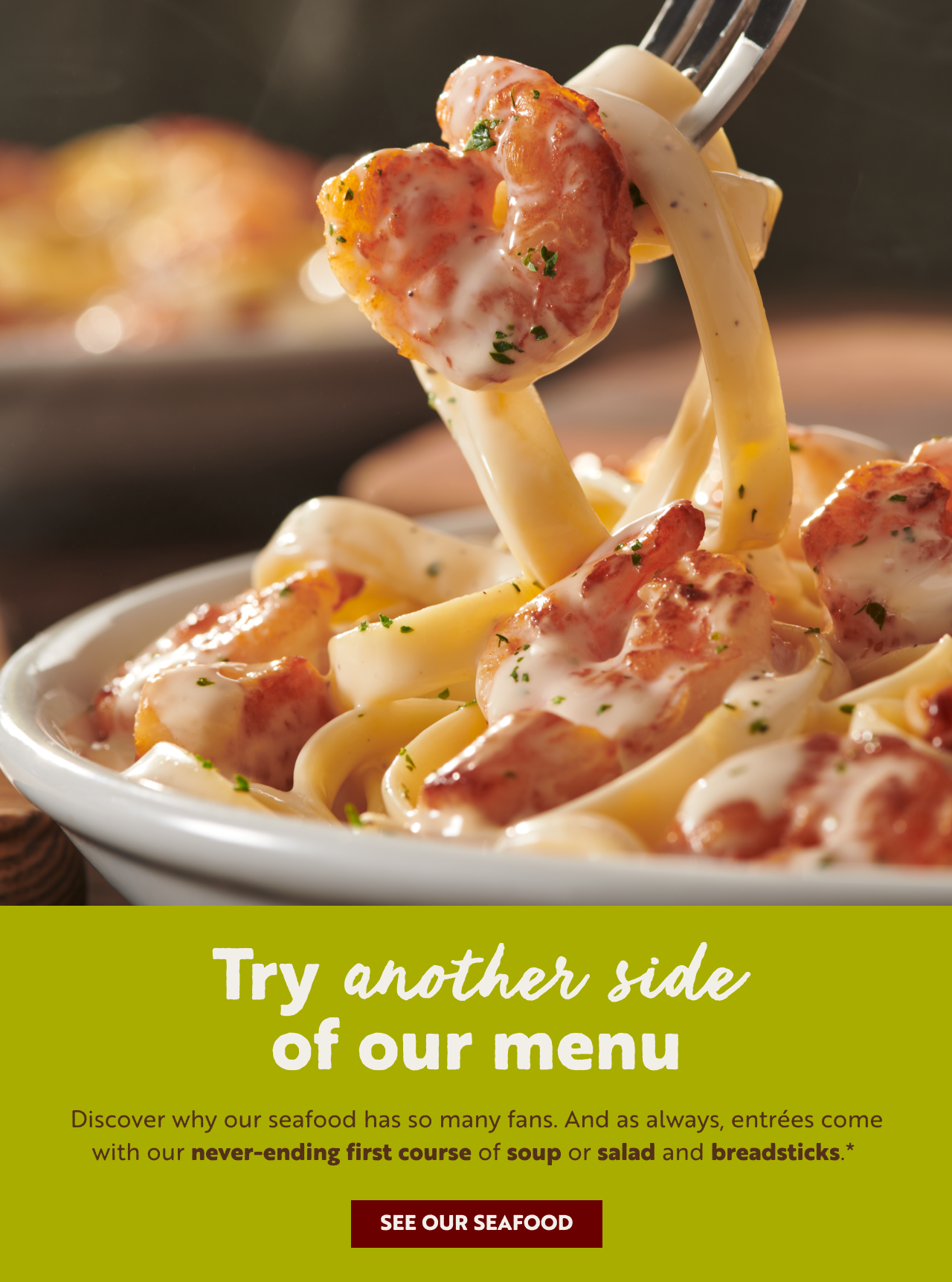See our seafood