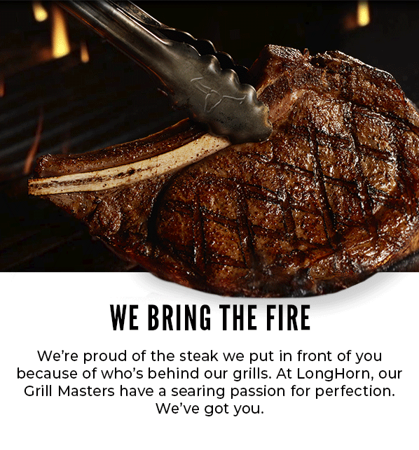 We bring the fire.