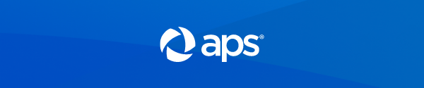 aps white logo
