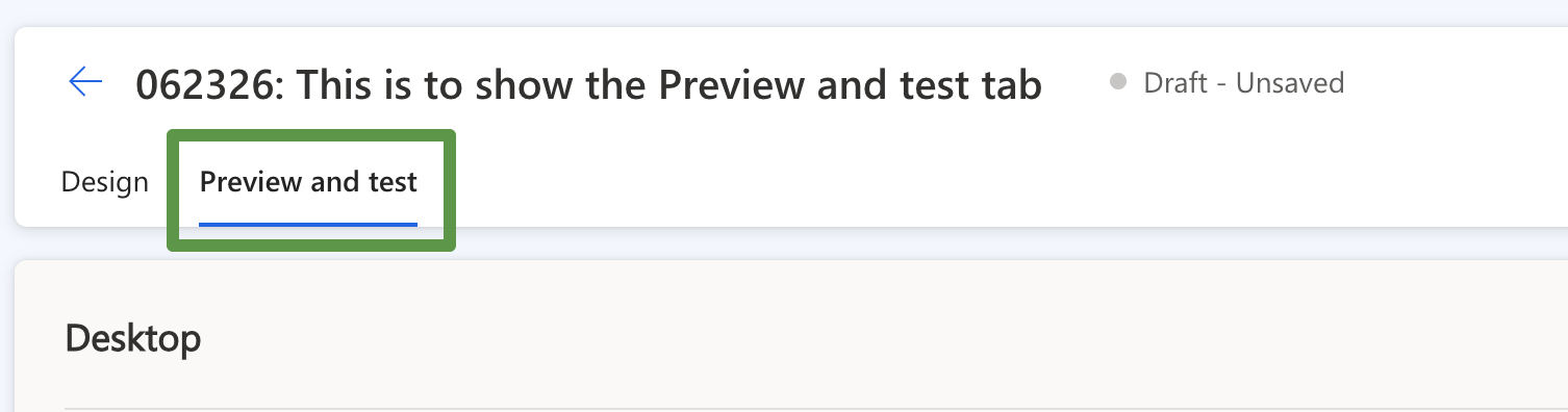 Preview your email through the Preview and Test tab
