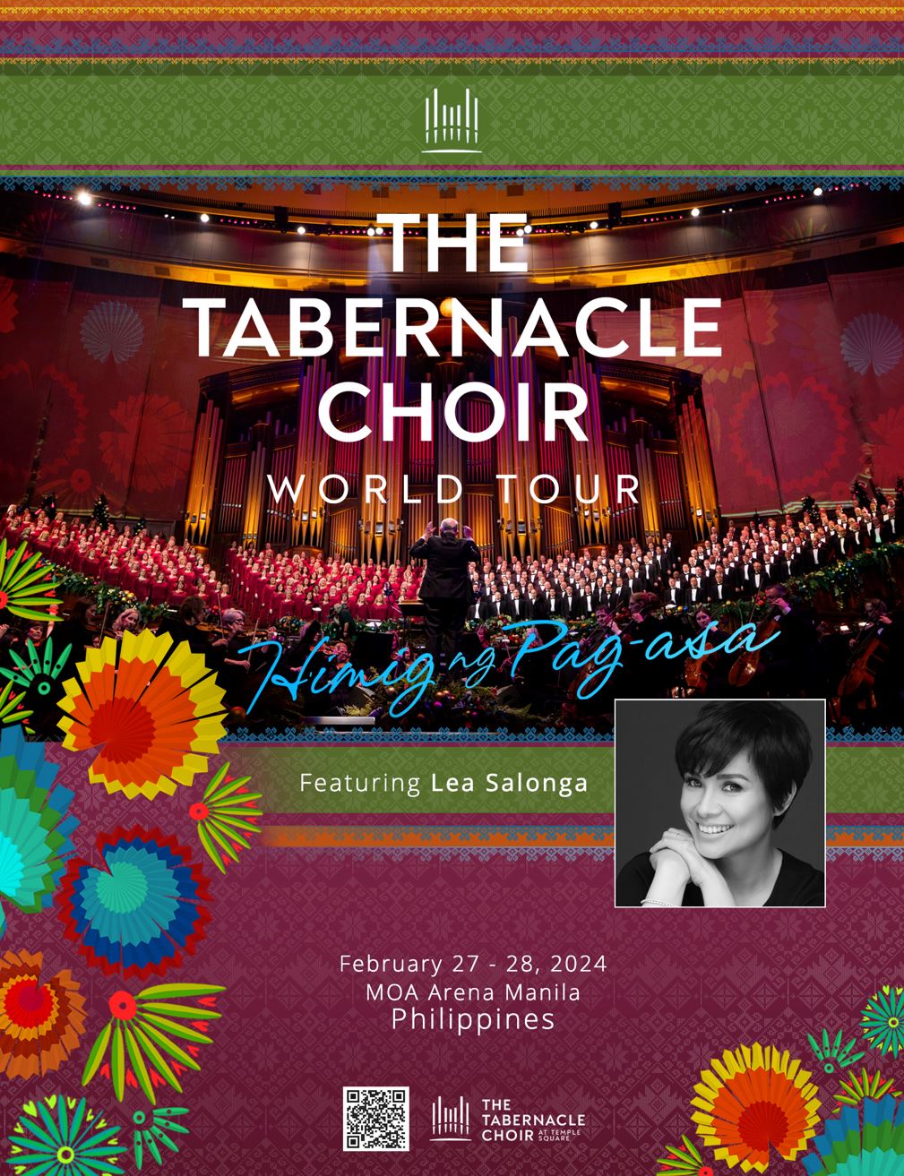 Tabernacle Choir at Temple Square Philippines Concert Ticket Request