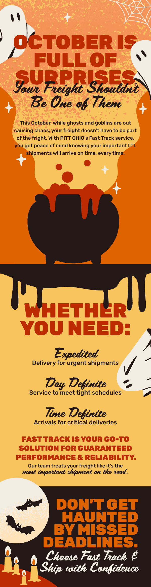 Don't get ghosted by your freight carrier.