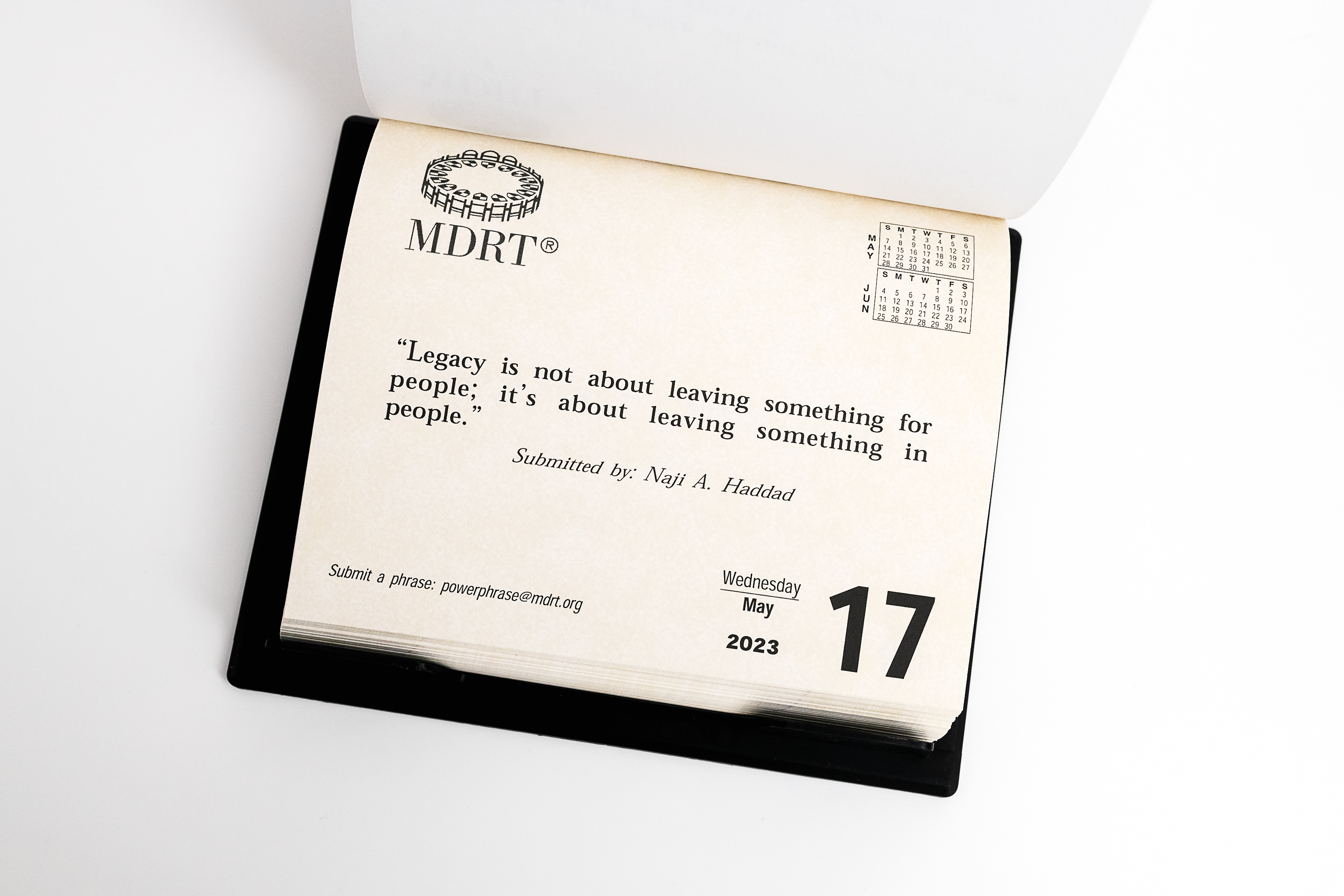 Power Phrase Calendar