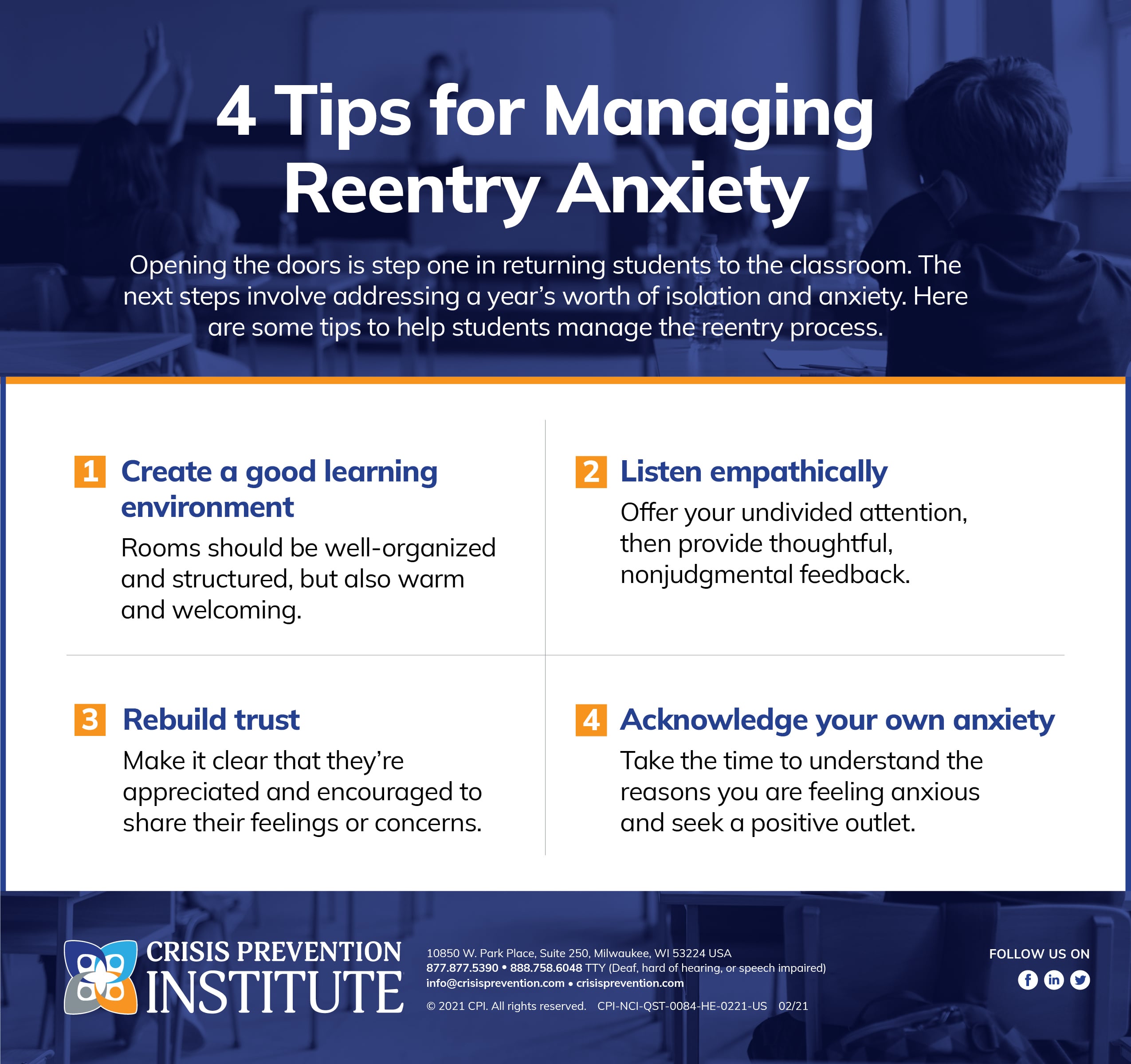 4 Tips for Managing Reentry Anxiety