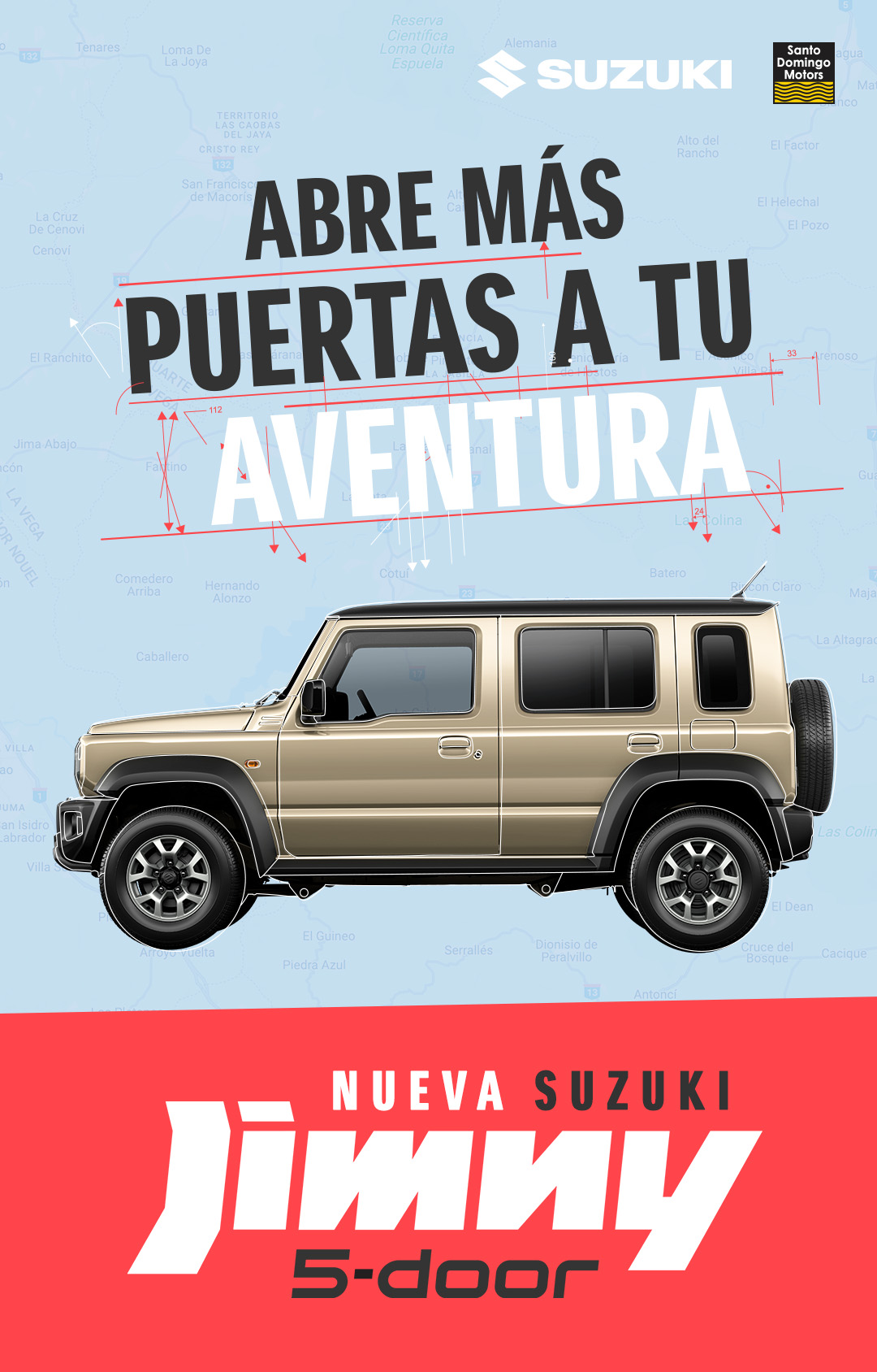 Suzuki Jimny: Abre más puertas a tu aventura