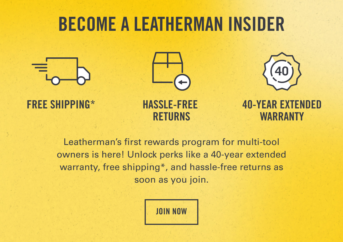 Make a great tool… Leatherman