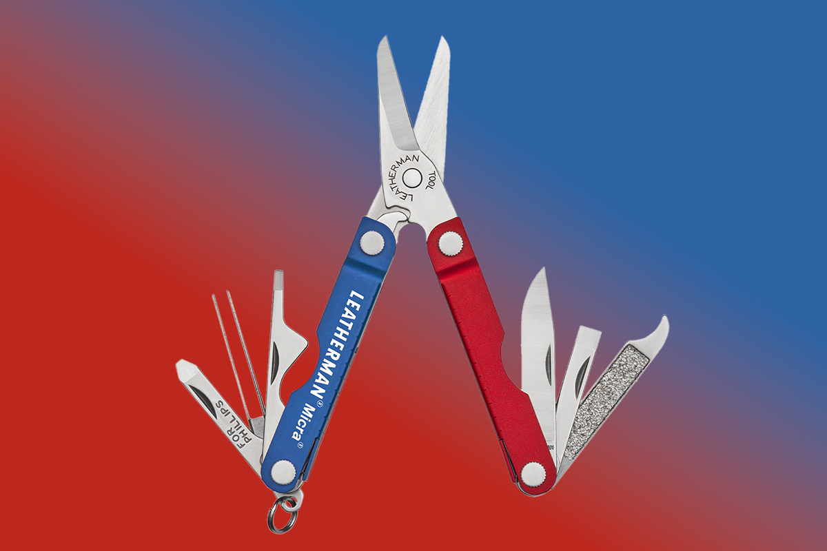 Leatherman Micra Blue, keychain multi-tool  Advantageously shopping at