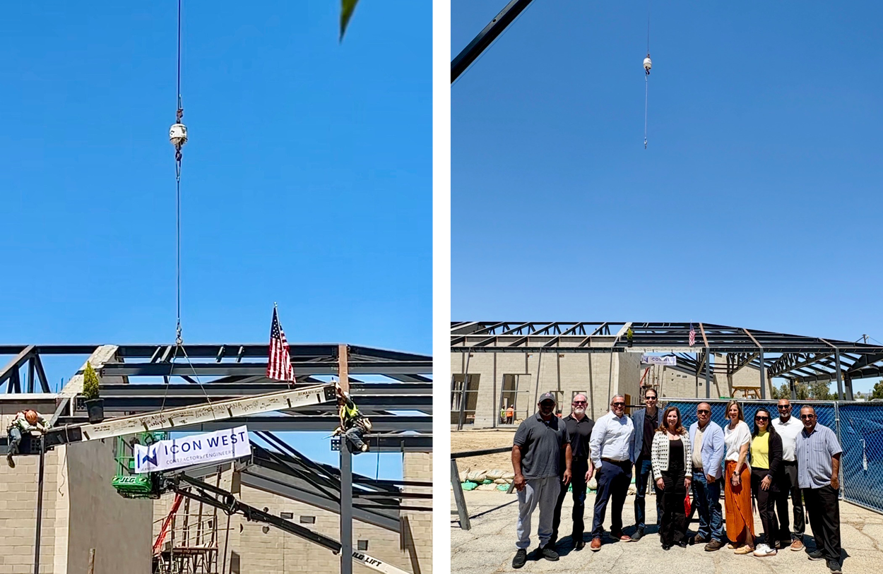 The Industrial Technology Building Takes Shape at LA Pierce College