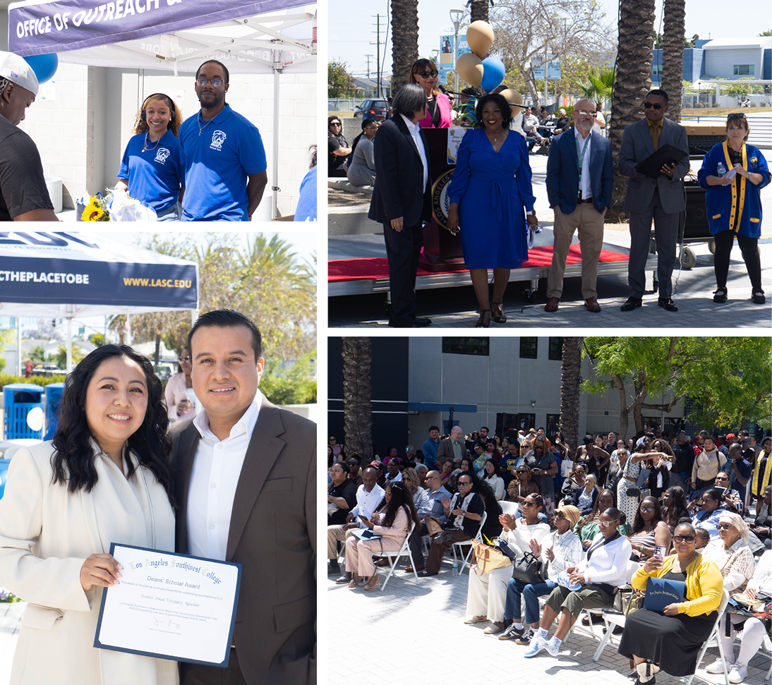 scenes from the Deans’ and President’s Scholars Awards celebration