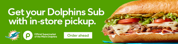 Get your Dolphins Sub with in-store pickup