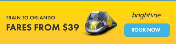 Brightline — Train to Orlando, fares from $39. BOOK NOW