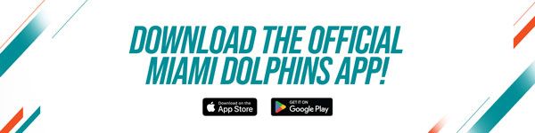 Download the official Miami Dolphins App!