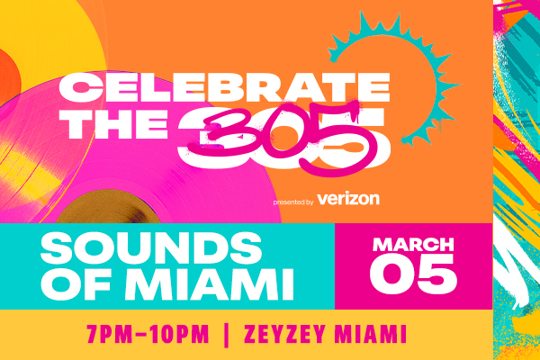 !Celebrate the 405 presented by Verizon at ZeyZey Miami from 7 PM - 10 PM!