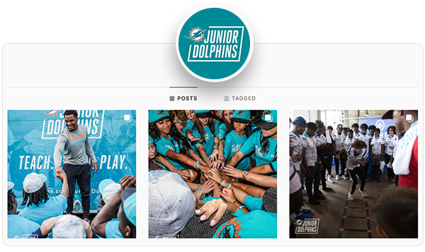 Football UNITES Instagram account