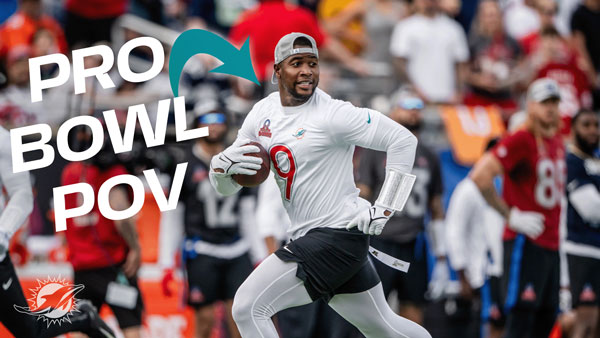 Watch Jonnu Smith's POV at the 2025 Pro Bowl Games.