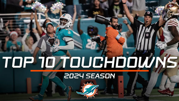 Top 10 Touchdowns from the 2024 season