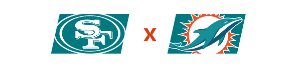 49ers x Dolphins