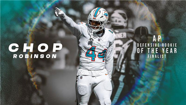 Chop Robinson — AP Defensive Rookie of the Year Finalist