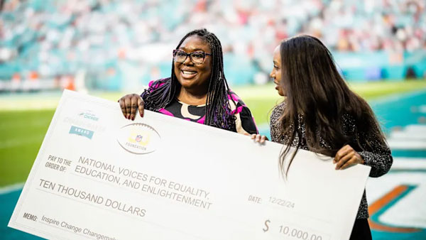 Changemaker Recipient — Jowharah Sanders, found of NVEEE
