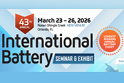 Int'l Battery Seminar & Exhibit