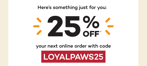 25% off at Pet Food Express