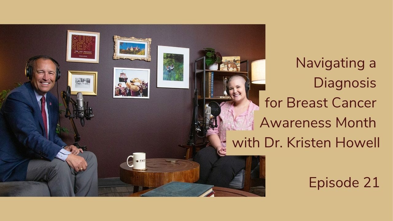 The Current Podcast hosted by Dr. Kelly Damphousse with guest Dr. Kristen Howell