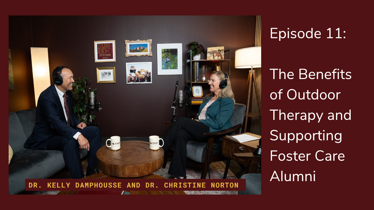 The Current Podcast hosted by Dr. Kelly Damphousse with guest Dr. Christine Norton