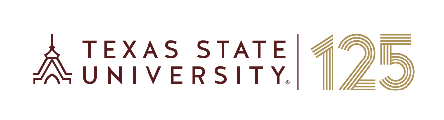 texas state university 125 anniversary logo