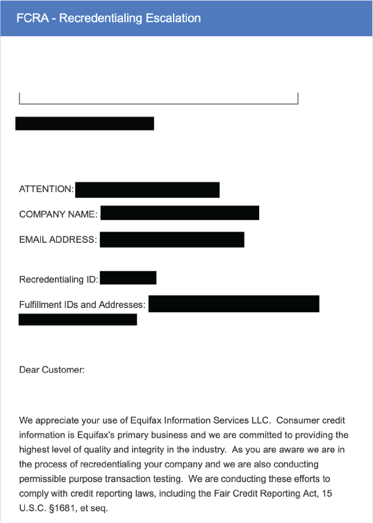 Example of recredentialing email you will receive.