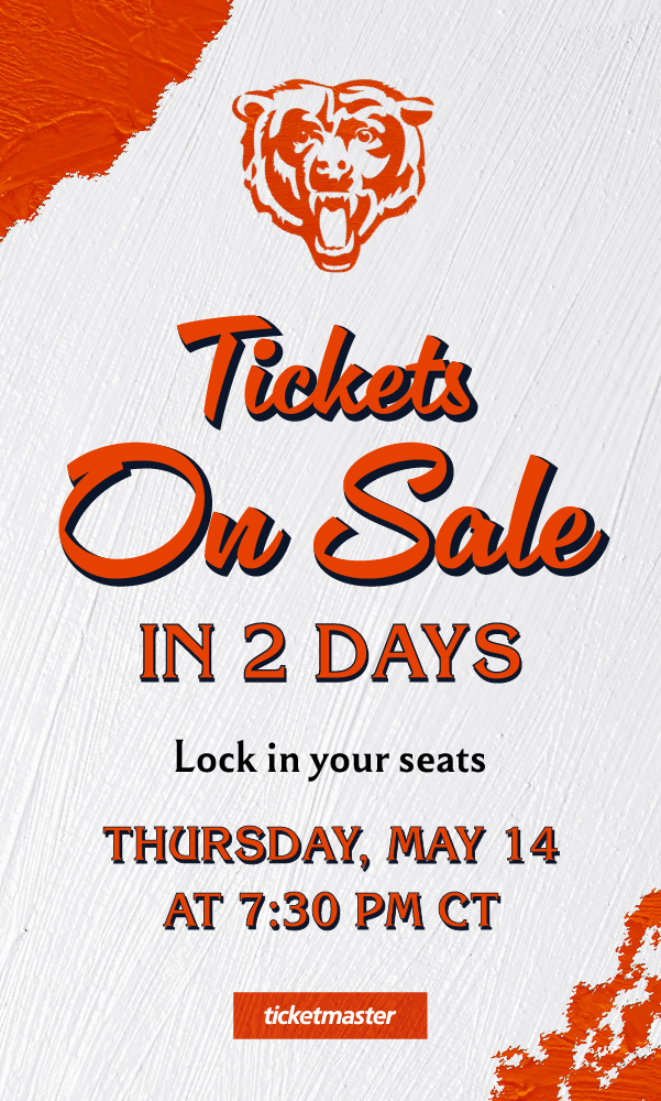 Bears Tickets on Sale