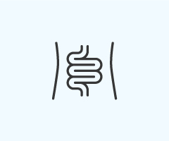 Icon representing digestive health