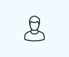Icon representing men's health