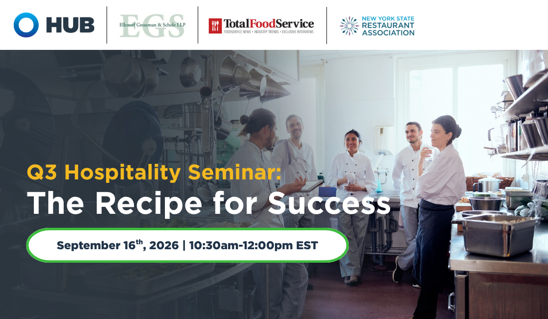 Q3 Hospitality Seminar: The Recipe for Success