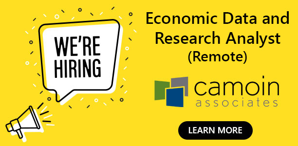We're Hiring! Economic Data and Research Analyst (Remote). Click to learn more.